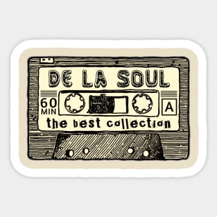 De la soul cassette Sticker